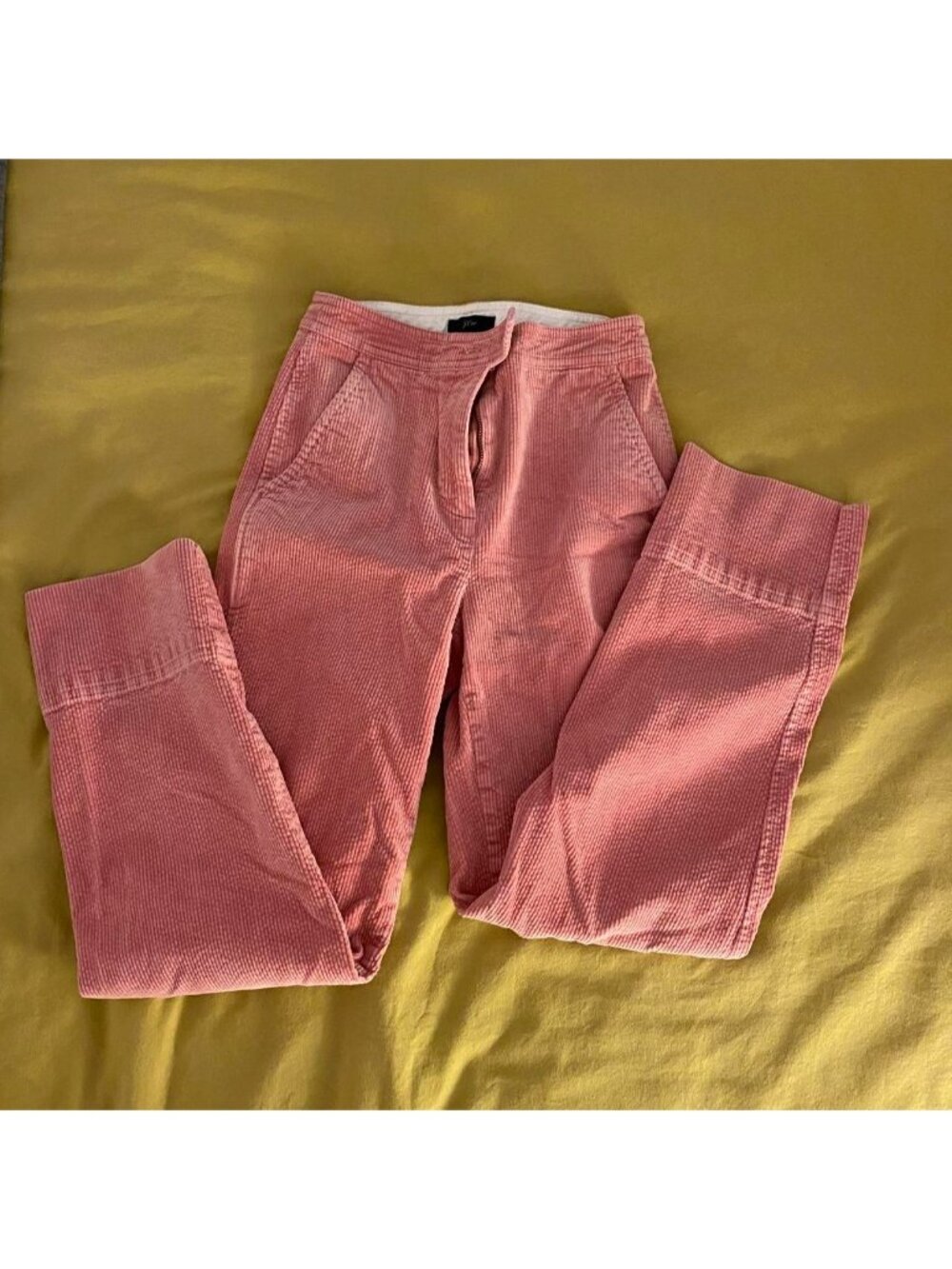 Pink corduroy pants from J.Crew